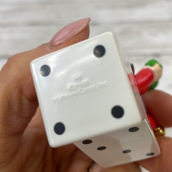 HALLMARK “GOOD LUCK DICE” Christmas ornament vintage 1998 - Picture 6 of 10